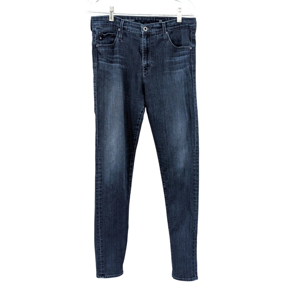 AG Farrah Skinny Jeans High Rise Stretch Dark‎ Wash Womens 30R